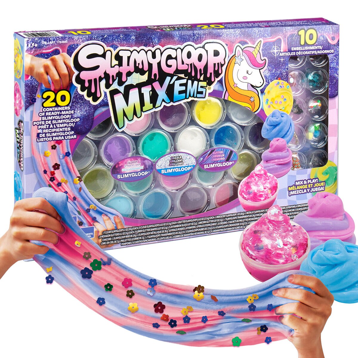 Set de Juego Slimmy Gloop, Unicornio