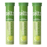 Seltz Electrolitos 3 Tubos de 13 Tabletas Efervescentes c/u Sabor Pepino-Limón Seltz Electrolitos 3 Tubos de 13 Tabletas Efervescentes c/u Sabor Pepino-Limón