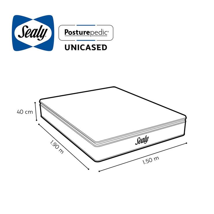 Sealy, Limited, Colchón y Box Queen Size