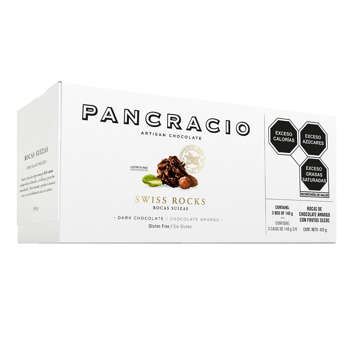 Pancracio Rocas Suizas 3/140 g