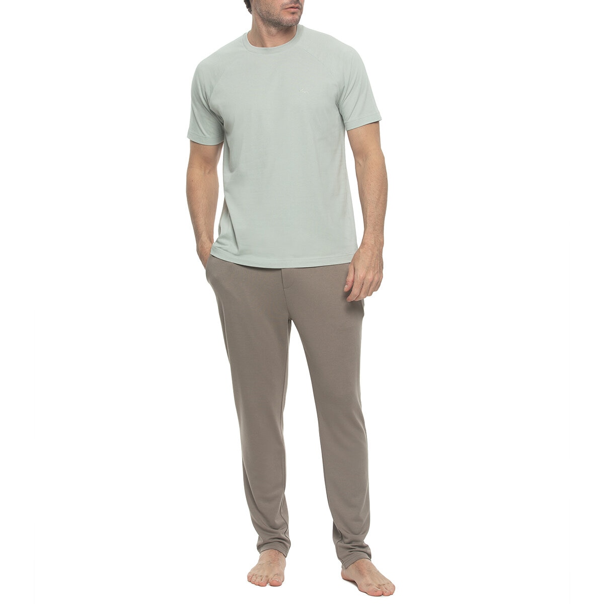 Buffalo David Bitton Set de 2 piezas para Caballero Gris Chica