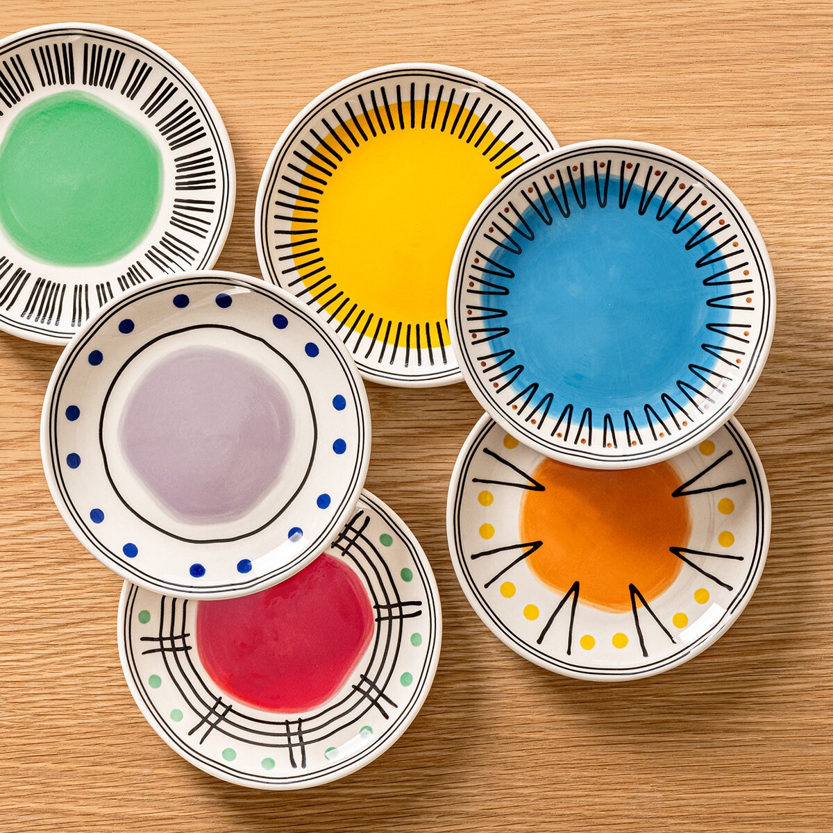 Over & Back 6 Platos para Aperitivos Over & Back 6 Platos para Aperitivos