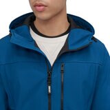 DKNY Chamarra para Caballero Azul Mediana