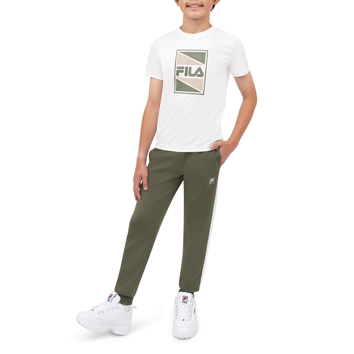 Fila Conjunto 3 piezas para Niños y Niñas Verde 10 / 12 Años