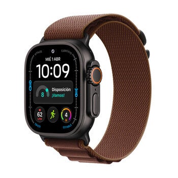 Apple Watch Ultra 4 (GPS + Celular) 49mm Titanio Negro + Correa Alpine Borgoña - Talla M Apple Watch Ultra 4 (GPS + Celular) 49mm Titanio Negro + Correa Alpine Borgoña - Talla M