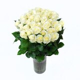 Bouquet de 36 rosas color blanco