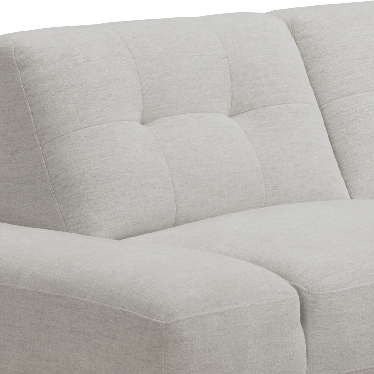 Aiden & Ivy, Seccional Fijo de Tela de 2 Piezas