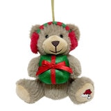 Ornamentos Navideños de Peluche para Colgar 6 Piezas, Set de Osos