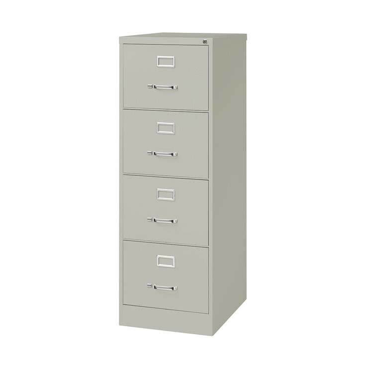 Hirsh Archivero con 4 Cajones Tamaño Oficio Color Gris