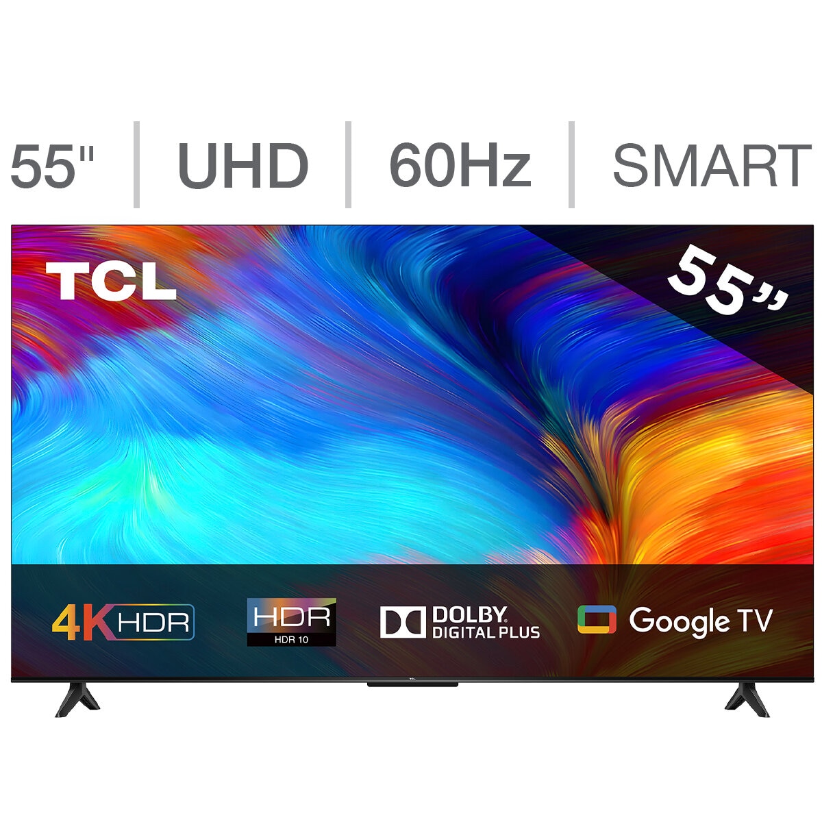 TCL Pantalla 55" 4K UHD Google TV