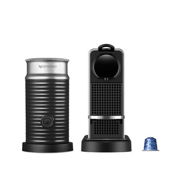 Nespresso, Cafetera Citiz Platinum con Aeroccino 3