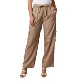 Cyrus Pantalones para Dama Café EE Grande
