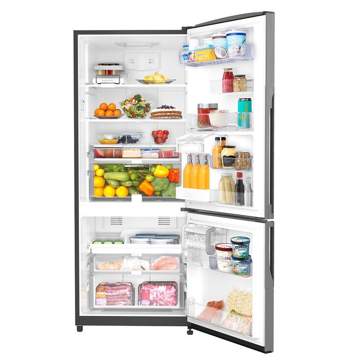 Mabe Refrigerador 19' Bottom Mount Acero Mabe Refrigerador 19' Bottom Mount Acero