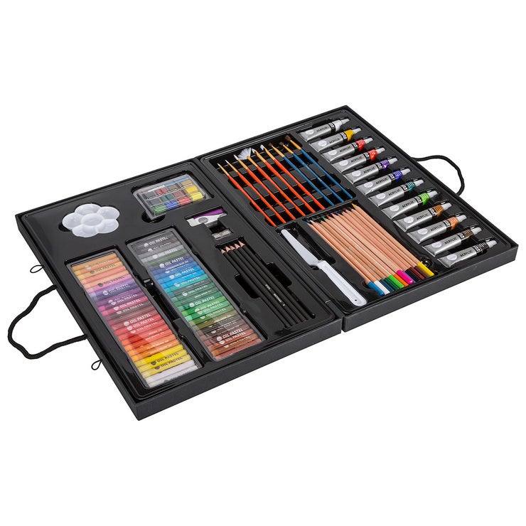Daler & Rowney Set de Arte 150 Piezas con Caballete Metálico Daler & Rowney Set de Arte 150 Piezas con Caballete Metálico