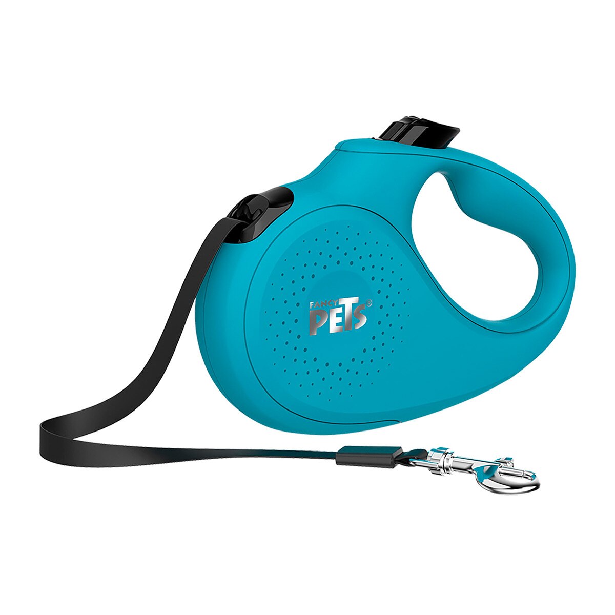 Correa Retráctil Mediana Fancy Pets, Azul