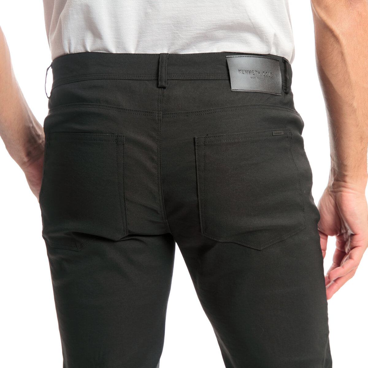 Kenneth Cole Pantalones para Caballero Negro 32