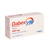Dabex XR 500 mg 60 Tabletas