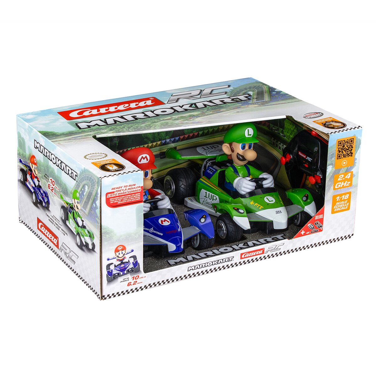 Mario Kart, Mario & Luigi RC 2 piezas.