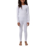 32 Degrees Heat Ropa Termica 2 piezas para Niños y Niñas Blanco 4 / 5 Años