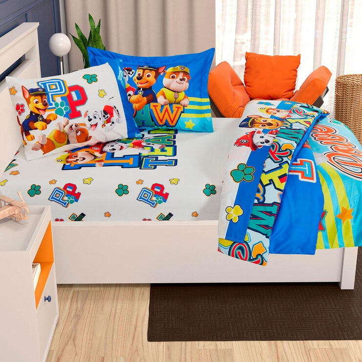 Providencia Juego de Edredón Individual de 5 piezas, Paw Patrol