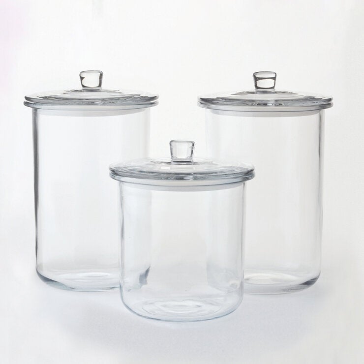 Anchor Hocking, Frascos de Vidrio, 3 piezas Anchor Hocking, Frascos de Vidrio, 3 piezas