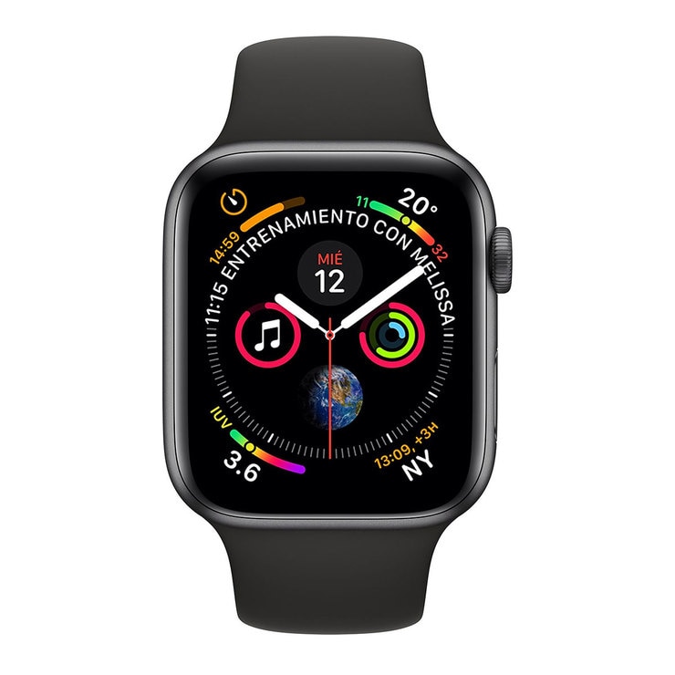 Apple Watch S4 Caja de 44mm Color Gris Espacial con Correa Deportiva