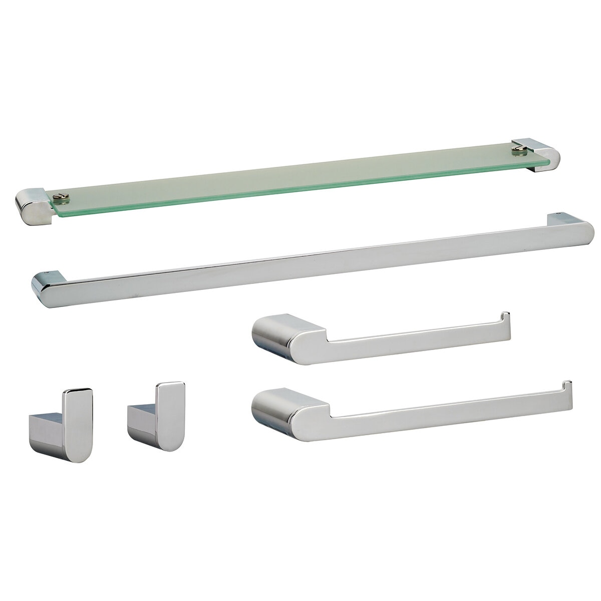 Rubinett, Set de Accesorios para Baño Cromado