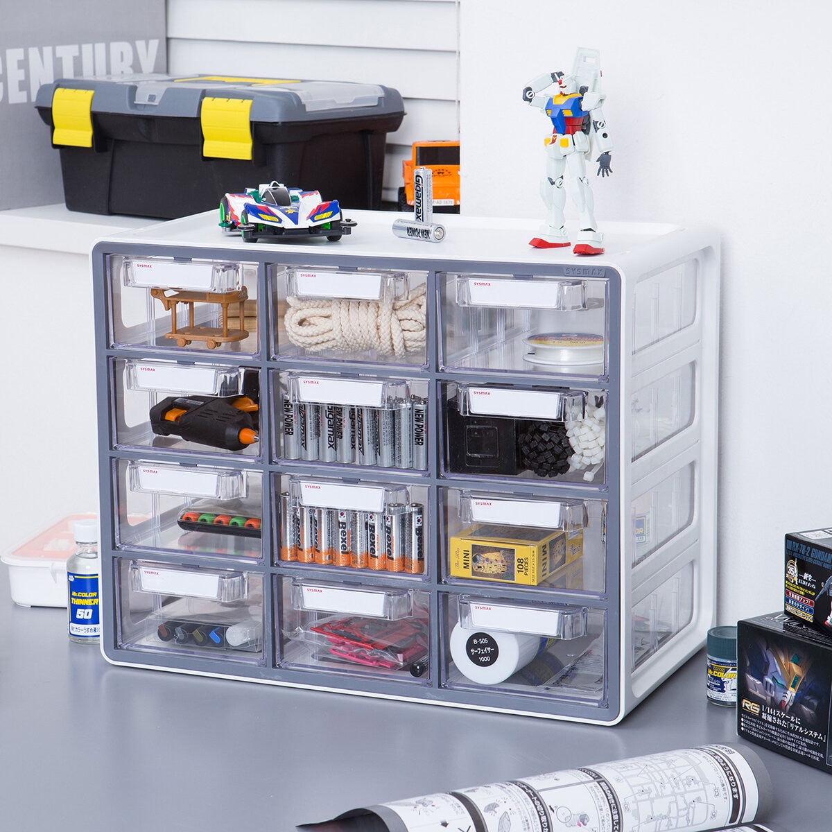 AG Box, Multibox con 12 Cajones