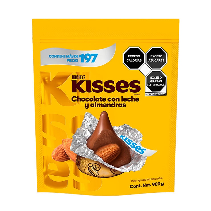 Hershey's Kisses Chocolates y Almendras 900 g