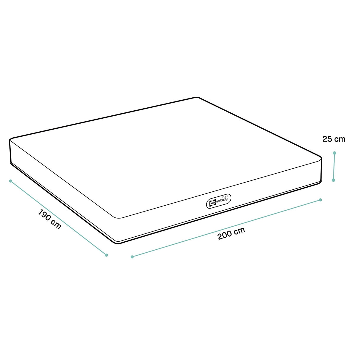 Sealy, Embody To Go, Colchón King Size Sealy, Embody To Go, Colchón King Size