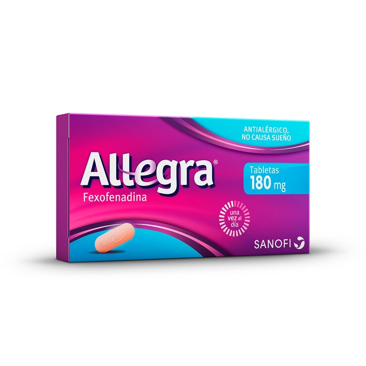 Allegra 180 mg 10 Tabletas