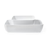 Juego de 2 Platones para Servir de Cerámica