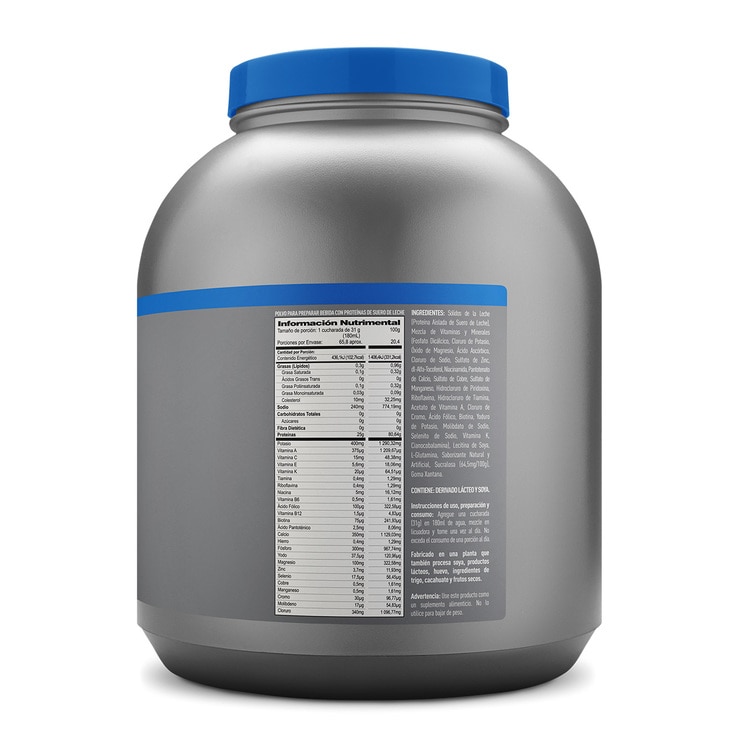 Isopure Proteína en Polvo Sabor Vainilla 2.04 kg