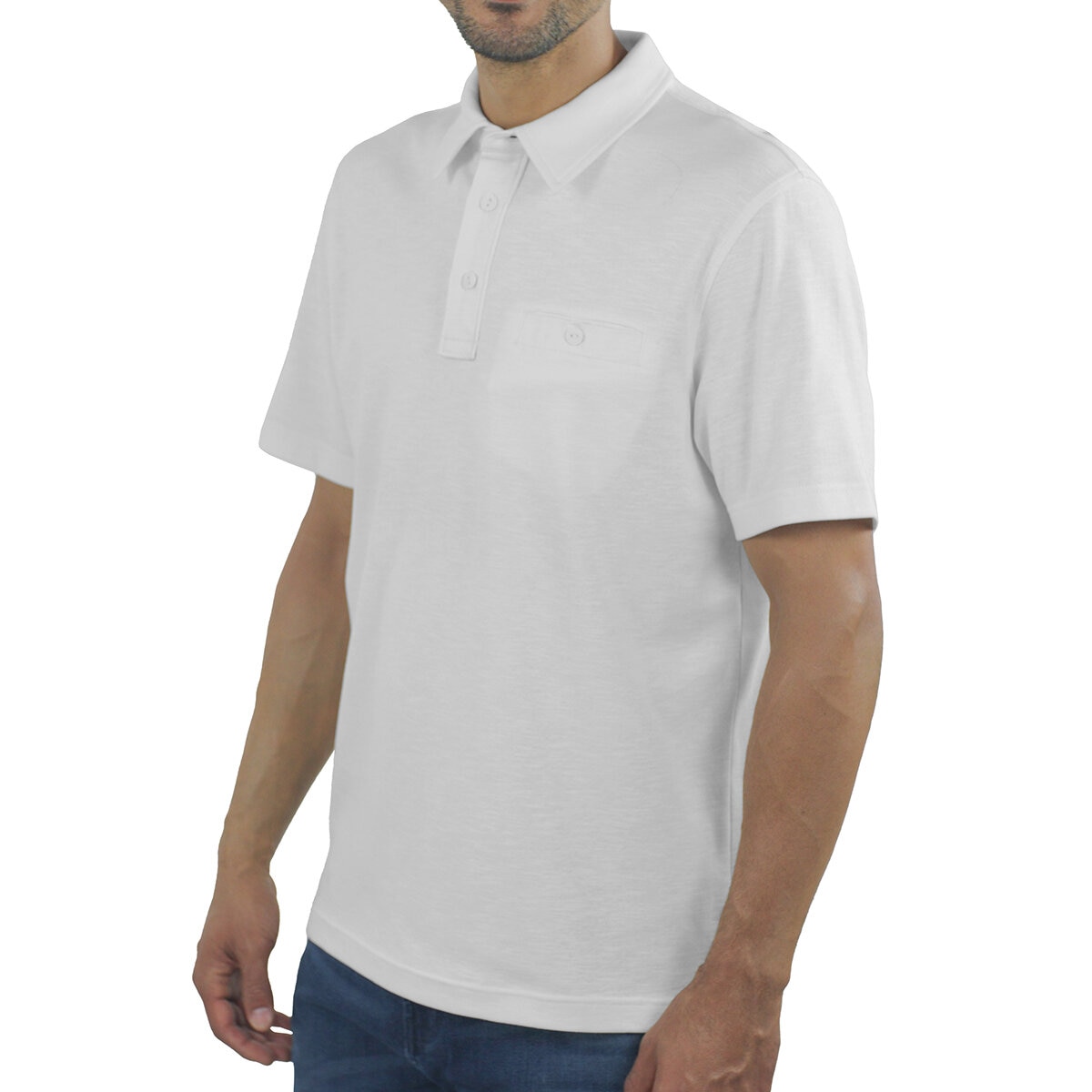 Jachs Polo para Caballero Blanco Mediana