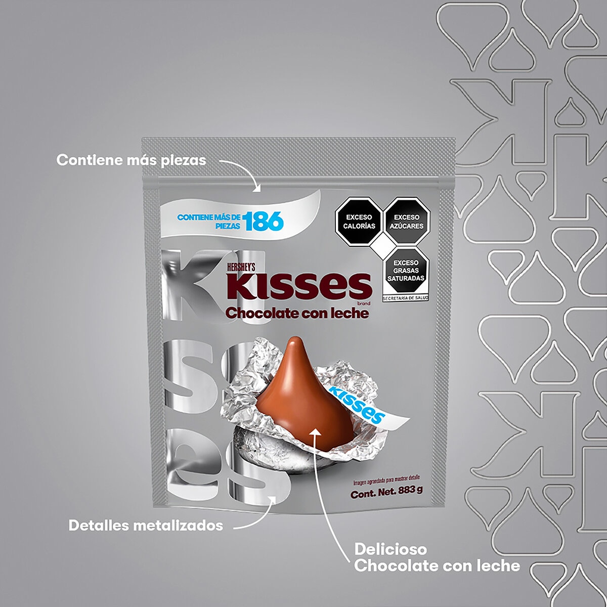 Hershey's Kisses Chocolates 883 g