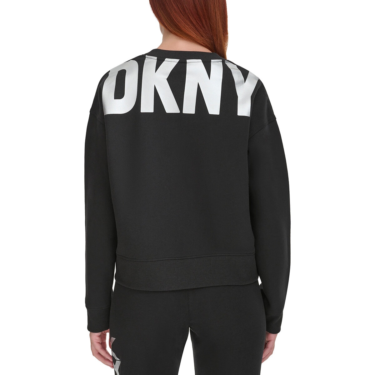 Dkny Mujer Sudadera Larga DKNY Para Mujer - Logo Desvanecido, Estilo Urbano  Colonia Dkny Mujer, image size:1200x1200