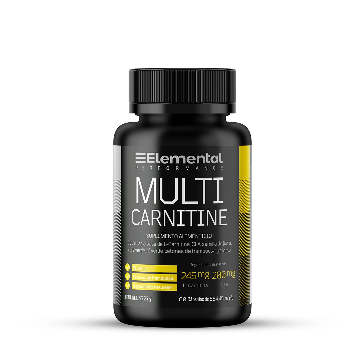 Elemental Performance Multi Carnitine 2 Frascos de 60 Cápsulas c/u