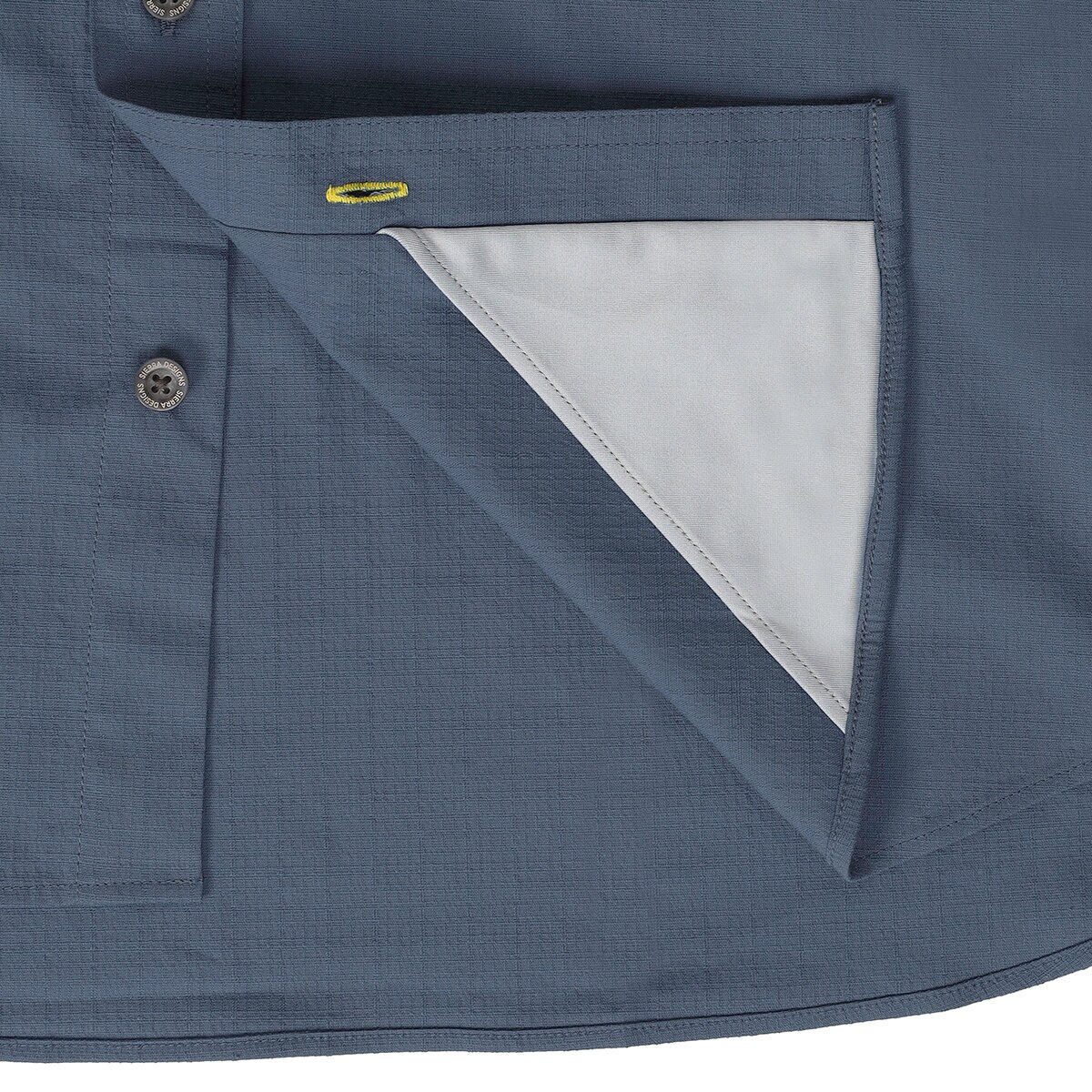 Sierra Designs Camisa para Caballero Azul Mediana