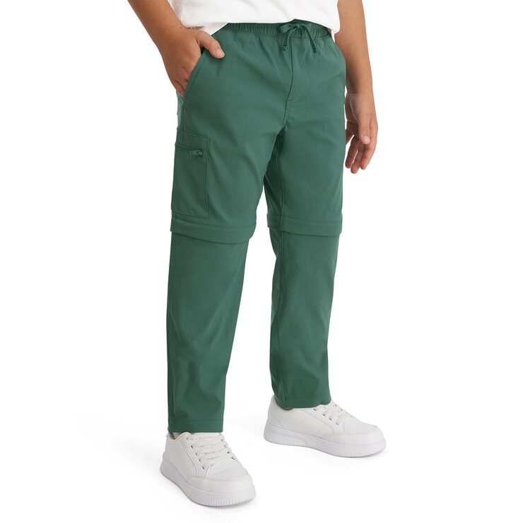 Eddie Bauer Pantalón convertible para Niños Verde 7 / 8 Años