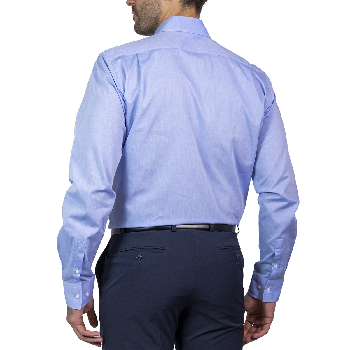 Nautica Camisa para Caballero Azul Cuello 18.5 Manga 32/33