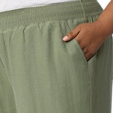 Briggs Pantalones tipo lino para Dama Verde Mediana