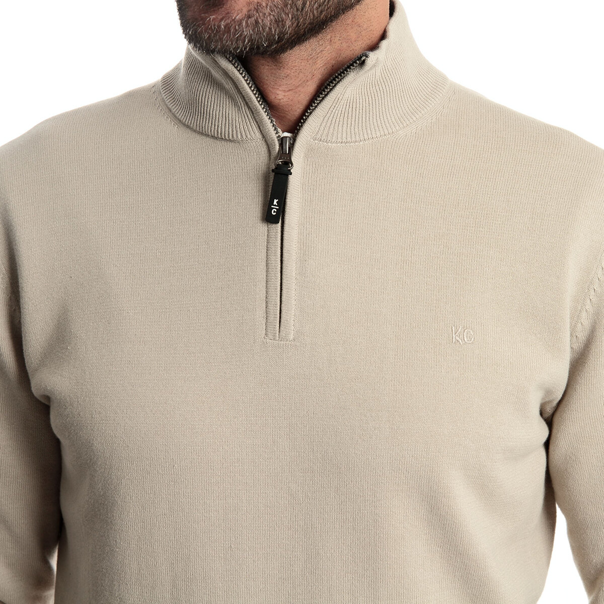 Kenneth Cole Suéter para Caballero Negro Mediana