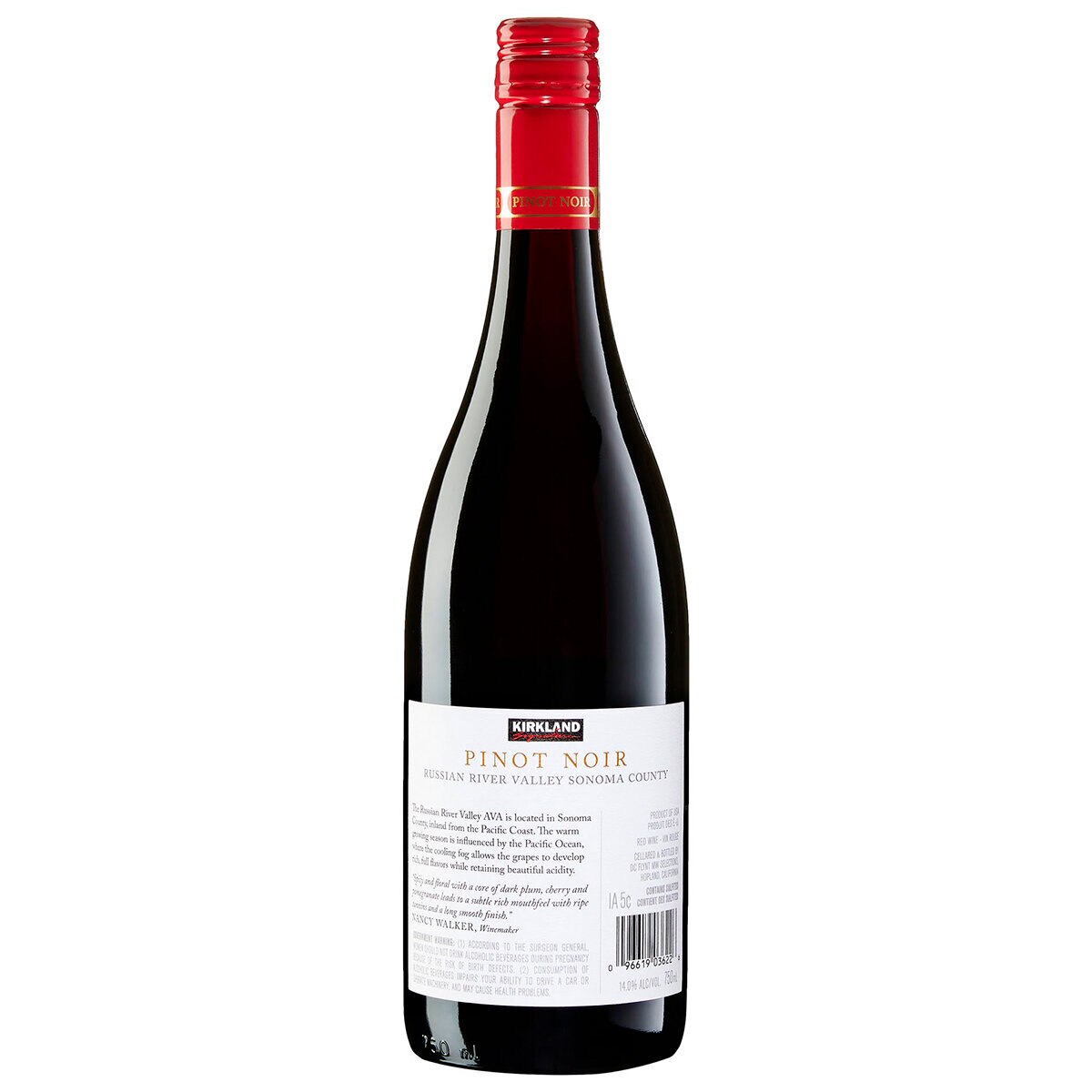 Vino Tinto Kirkland Signature Russian River Valley 750ml