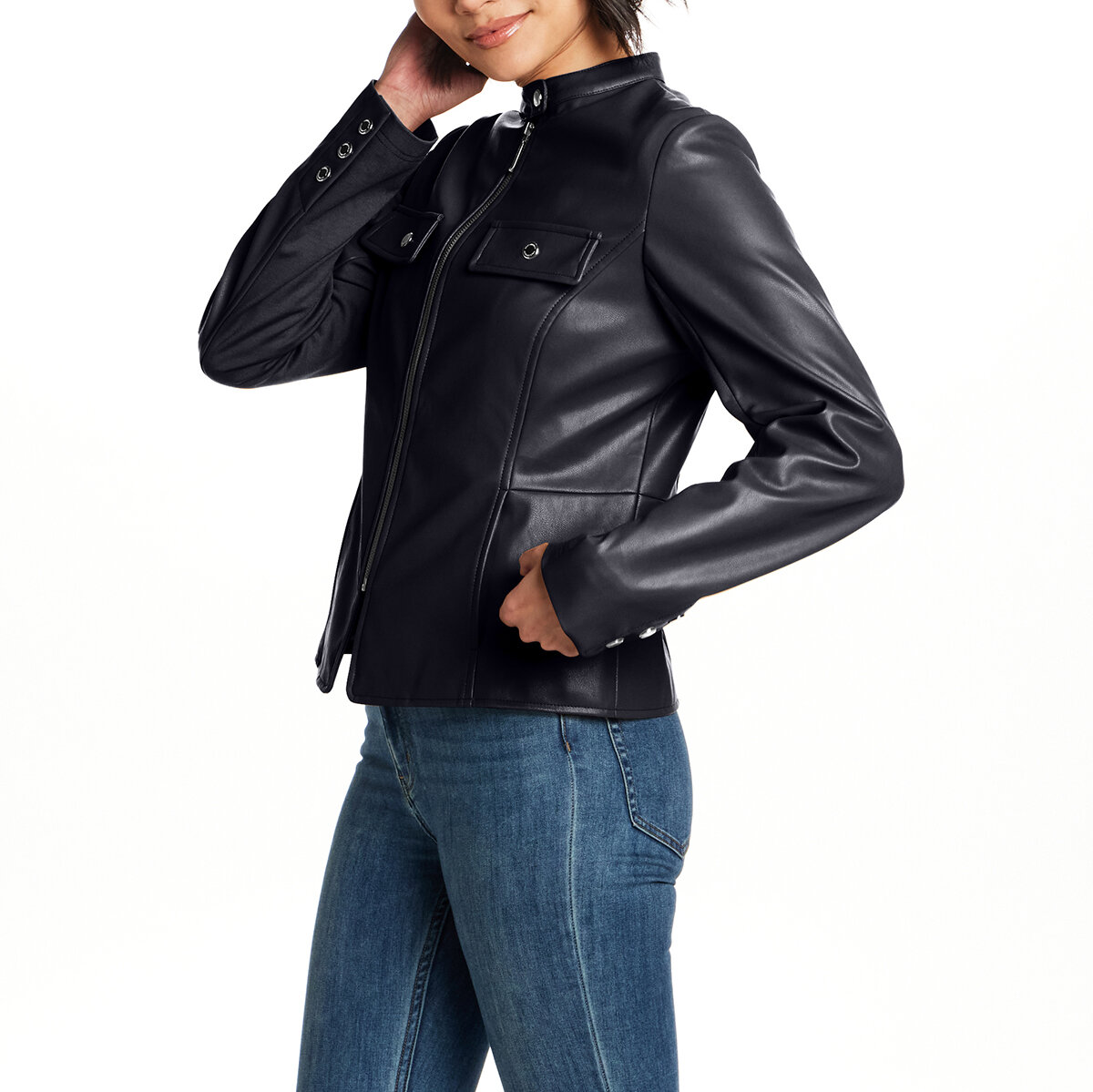 Weatherproof Chamarra para Dama Negro Grande