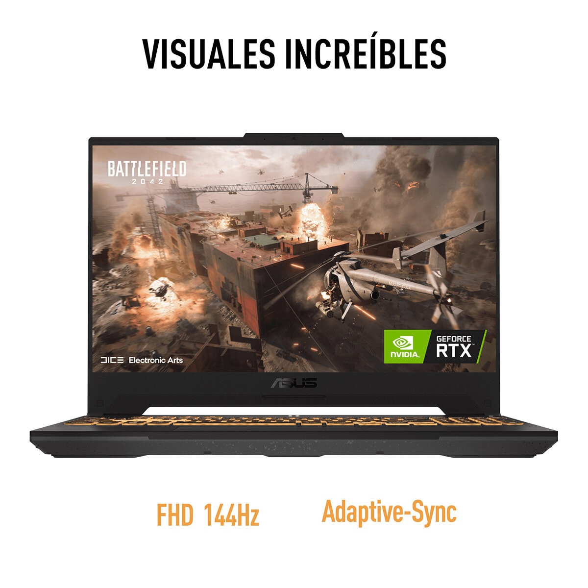 ASUS TUF Gaming F15 Laptop 15.6" Full HD Intel Core i5 8GB 512GB SSD + Mochila + Mouse