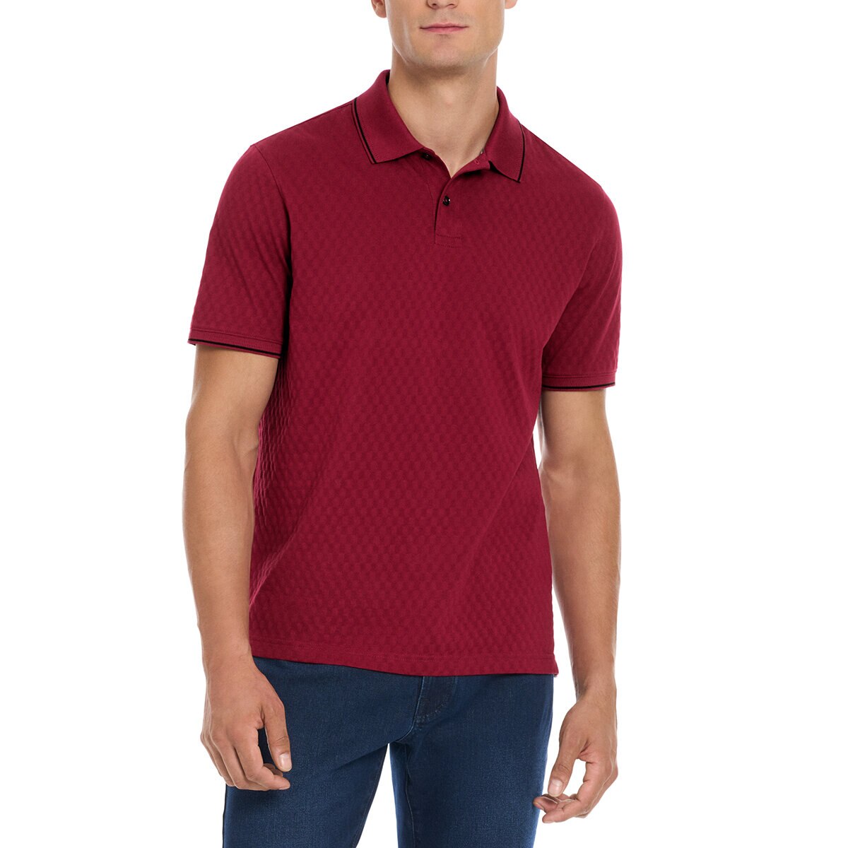 Ted Baker Polo para Caballero Rojo Extra Grande