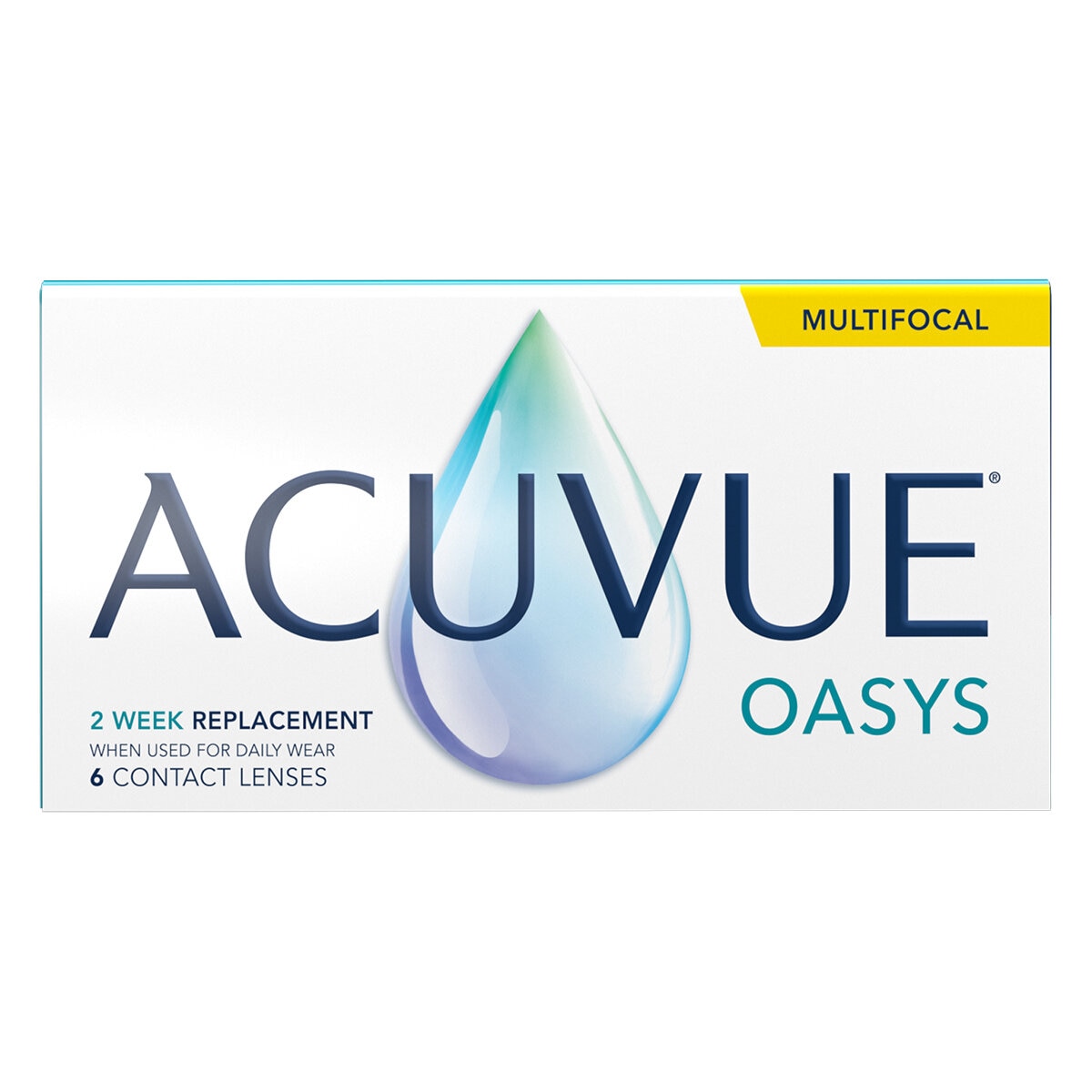 Acuvue Oasys Multifocal Lentes de Contacto 6 Lentes