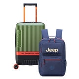 Jeep Maleta Carry On Expandible Varios Colores + Mochila Jeep Maleta Carry On Expandible Varios Colores + Mochila