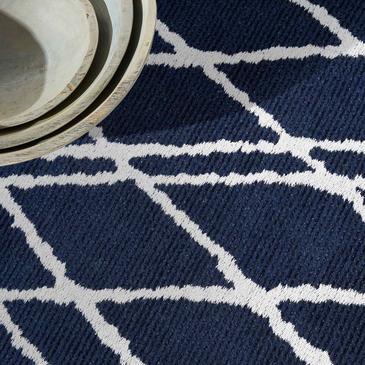 Calvin Klein, Tapete Decorativo 76 cm x 114 cm, Azul