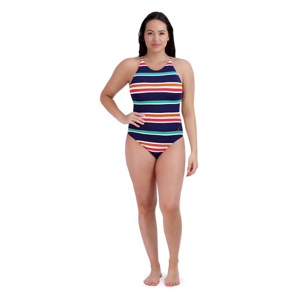 Nautica Traje de Baño para Dama Azul Mediana Costco México